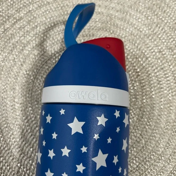 Star Spangled 24oz Owala Free Sip Water Bottle - Picture 3 of 10